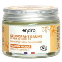 Déodorant baume peaux sensibles senteur monoi 50g