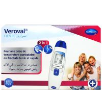 Veroval fièvre thermomètre infrarouge 2en1