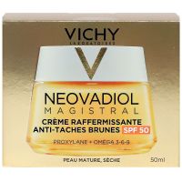 Neovadiol Post ménopause crème raffermissante anti-tâches brunes SPF50 50ml