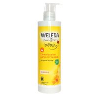 Calendula creme lavante corps et cheveux bébé et enfant 400ml