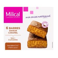 6 barres minceur caramel