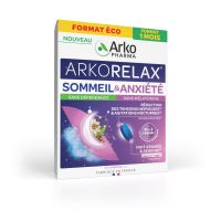 Arkorelax Sommeil et anxiété 30 comprimés