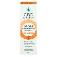 CBD & arnica Sport huile de massage 100ml