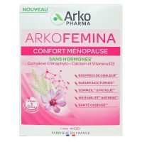Arkofemina confort ménopause sans hormone 60 gélules
