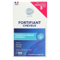 Fortifiant cheveux et ongles affaiblis 180 gelules