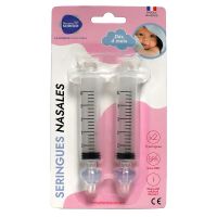 Bébé 2 seringues nasales