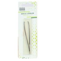 Pince à épiler 3,5 Luxe bouts biais