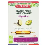 Radis noir artichaut bio 20x15ml
