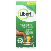 Liberill Toux Mixte soulage et apaise sirop 120ml