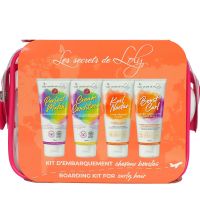 Trousse voyage cheveux bouclés