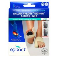 1 orthese corrective Hallux Valgus double pied gauche taille Large