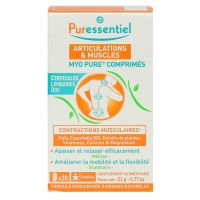 Myo Pure contractions musculaires articulations et muscles 20 comprimés