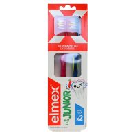 2 brosses à dent Junior anti-caries 6-12 ans