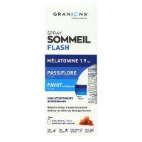 Spray sommeil flash melatonine passiflore pavot arome caramel 25ml
