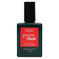 Green Flash vernis à ongle semi-permanent Poppy Red 15ml
