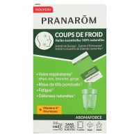 Aromaforce coups de froid huiles essentielles sans sucre 9 sachets