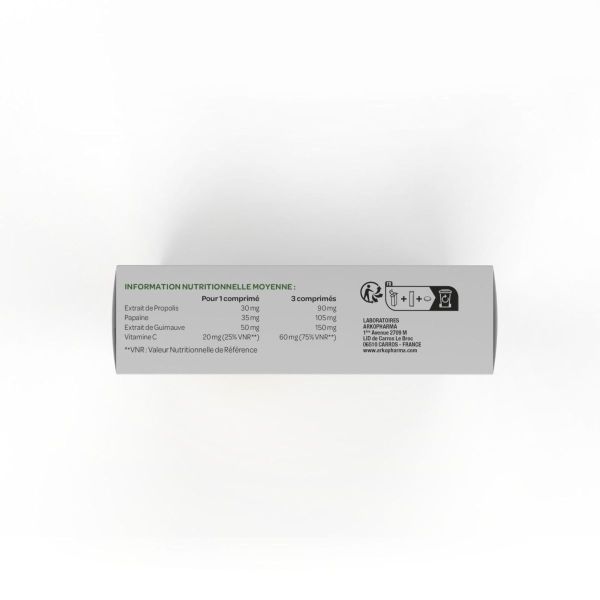 Activox propolis miel citron 20 comprimés