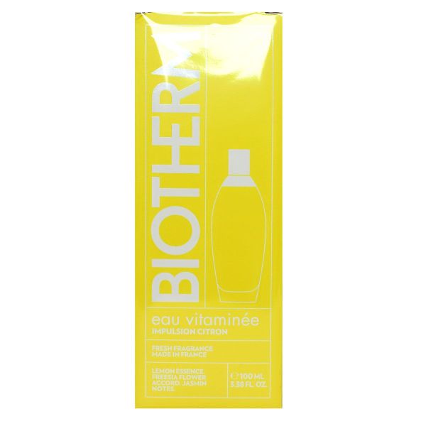 Eau vitaminée eau de toilette impulsion citron 100ml
