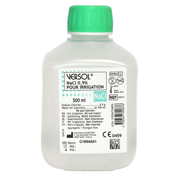 Versol serum physiologique 500ml