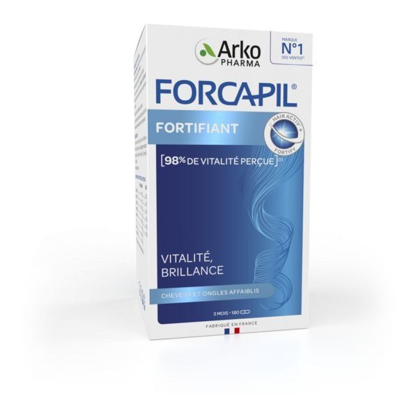 Forcapil cheveux et ongles fortifiant 180 gélules