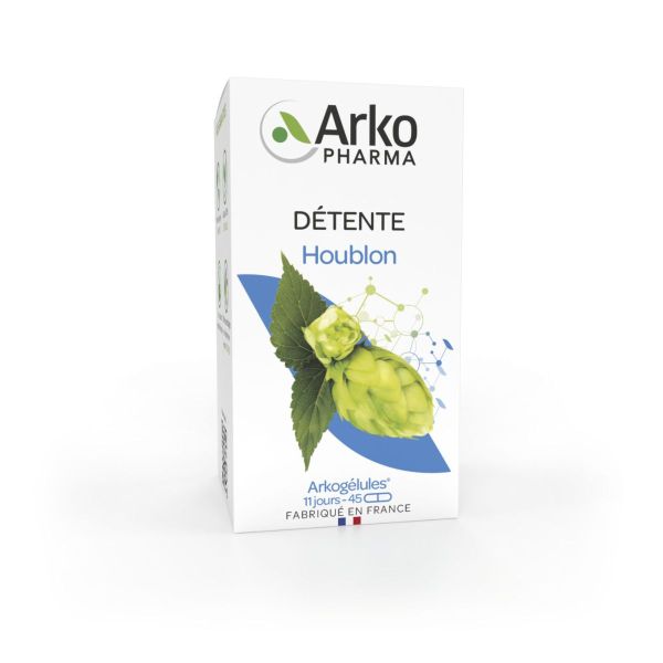 Arkogélules houblon bio détente 45 gélules