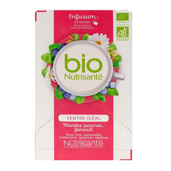 Infusion bio ventre plat 20 sachets