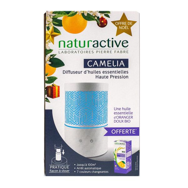 Camélia diffuseur huiles essentielles + 1 huile essentielle