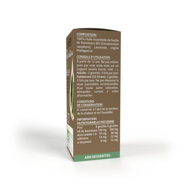 Huile essentielle n°27 ravintsara 5ml