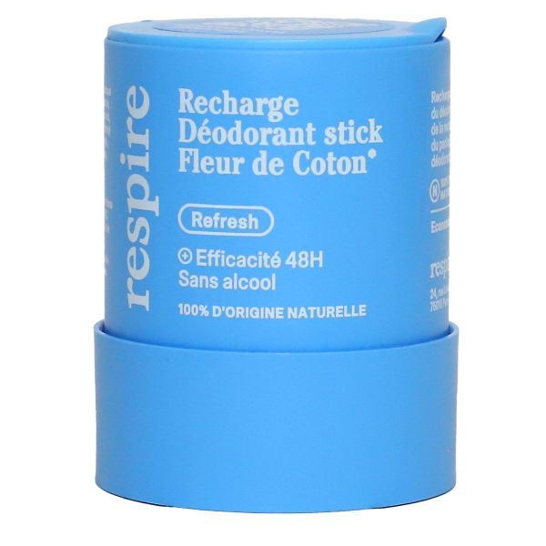 Déodorant stick fleur de coton recharge 50g
