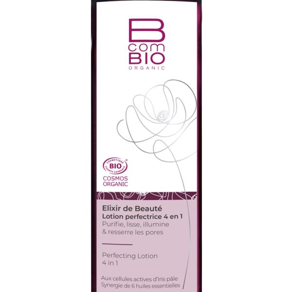 Elixir de beauté lotion perfectrice bio visage 4en1 toute peau 200ml