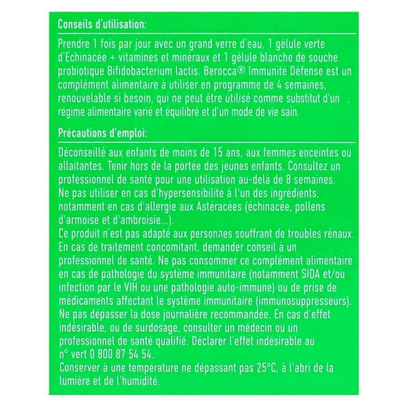 Immunité défense 2x28 gélules