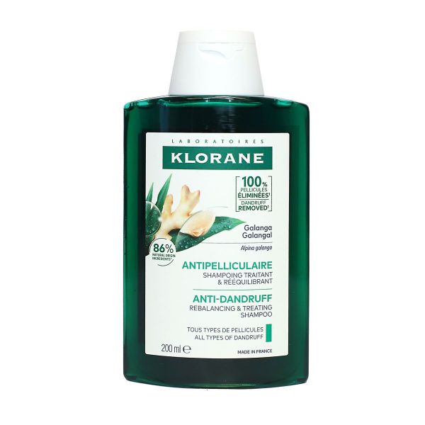 Shampoing traitant antipelliculaire rééquilibrant au Galanga 200ml