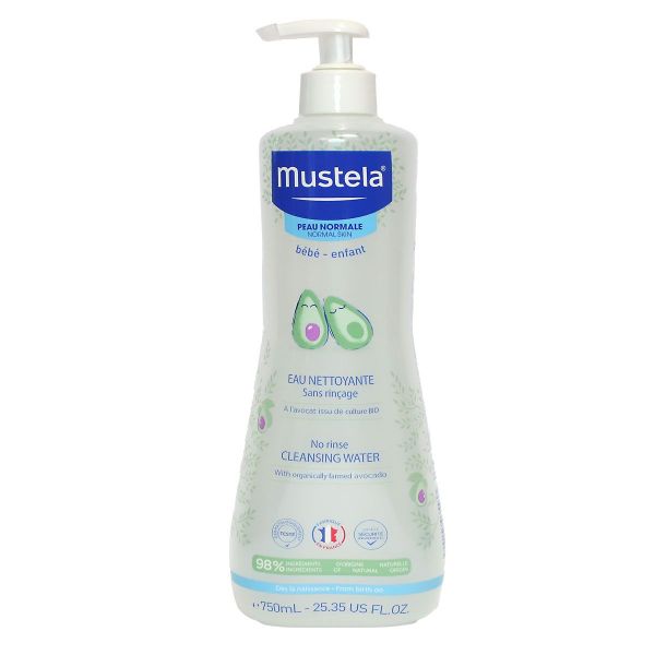 Eau nettoyante sans rinçage peau normale 750ml