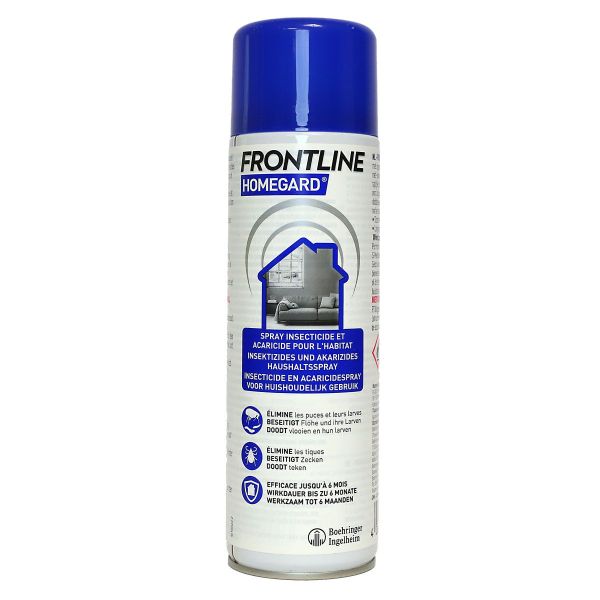 HomeGard spray anti-puces et tiques 500ml