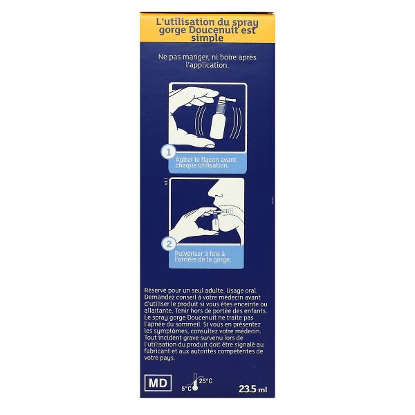 Doucenuit anti-ronflement spray gorge 22ml