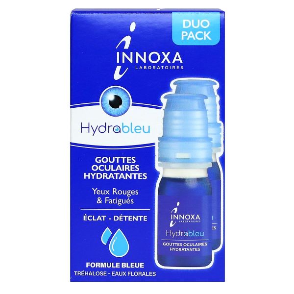 Hydrableu gouttes oculaires hydratantes 2x10ml