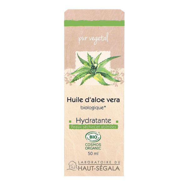 Huile d'aloe vera bio 50ml