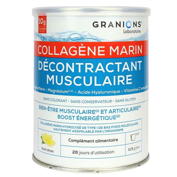 Eafit décontractant musculaire collagène marin poudre 300g