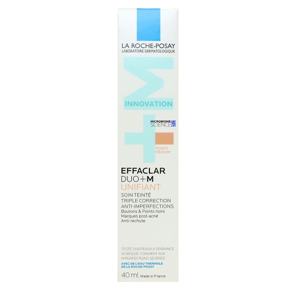 Effaclar duo+M soin teinté medium 40ml