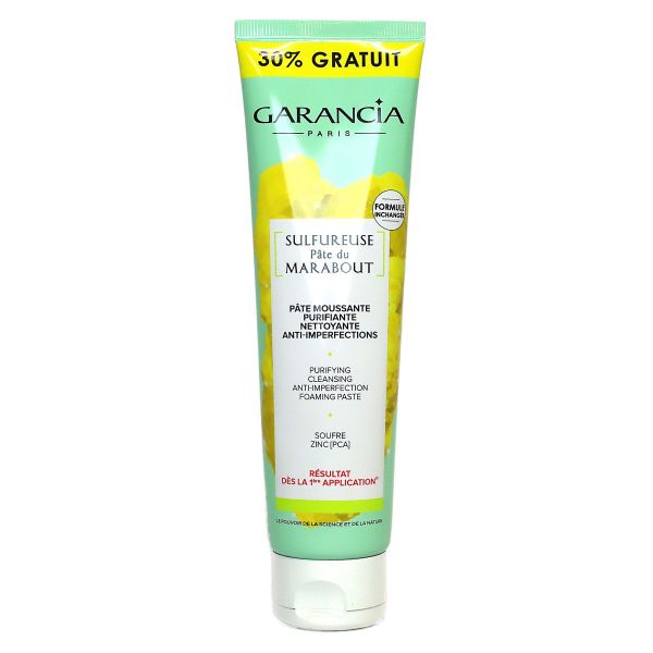 Sulfureuse pâte moussante purifiante de marabout 150g