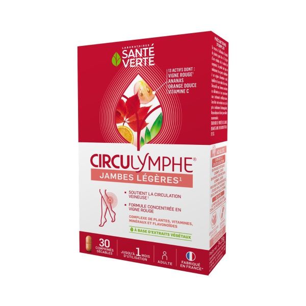 Circulymphe 30 comprimés