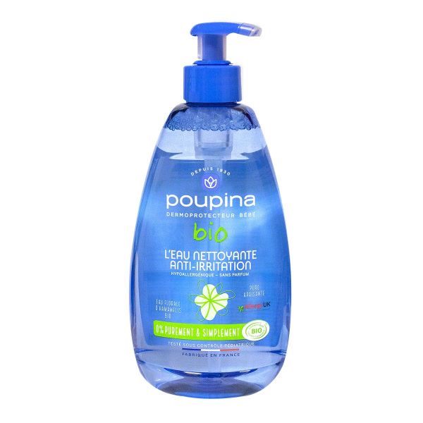 L'eau nettoyante anti-irritations siège visage corps 485ml