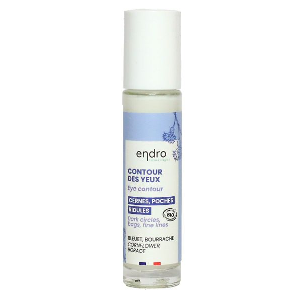 Contour des yeux cernes poche ridules bleuet bourrache roll-on 10ml
