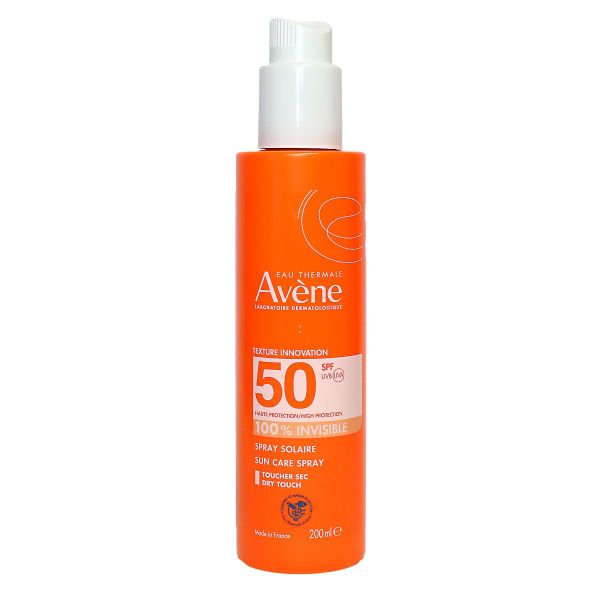 Solaire spray SPF50+ toucher sec 200ml