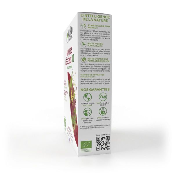 Jambes légères bio Arkofluides 20 ampoules