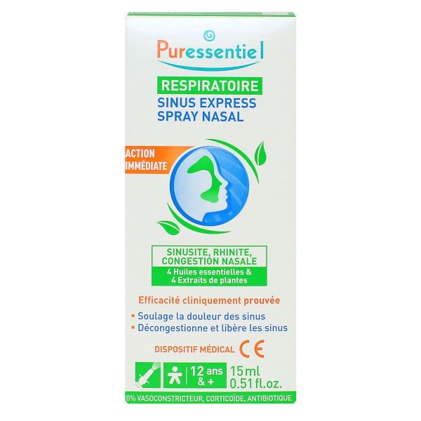 Respiratoire sinus Express spray nasal 15ml