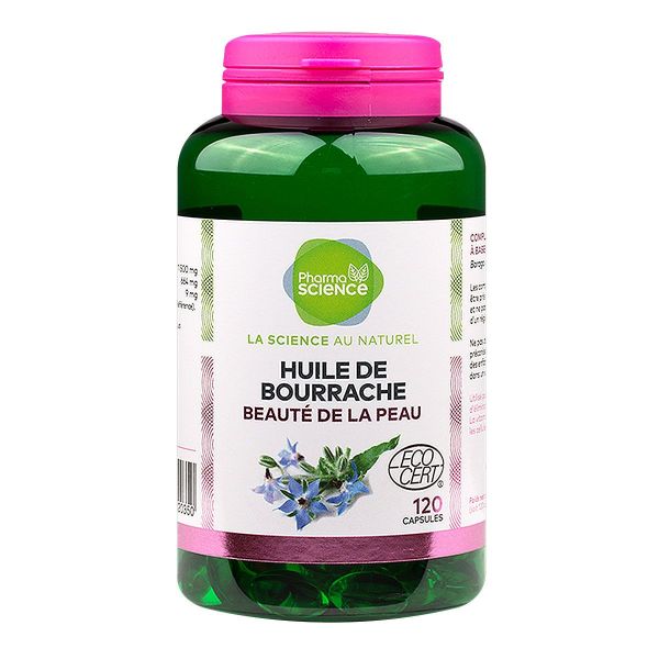 Capsules d'huile de bourrache x120