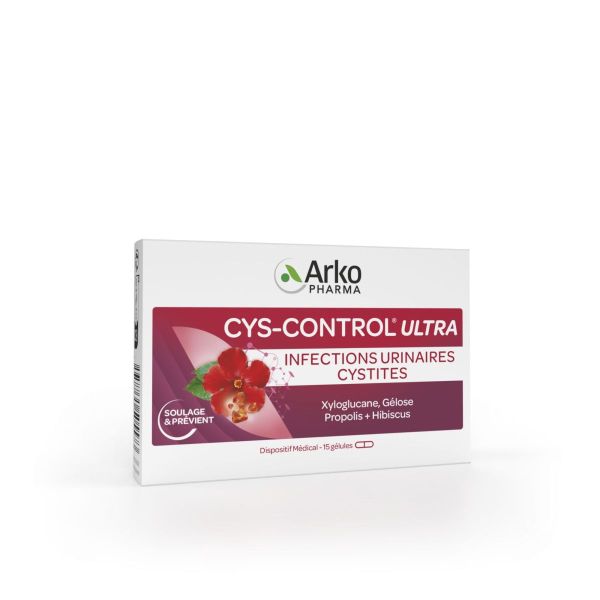 Cys-Control Ultra infections urinaires cystites 15 capsules