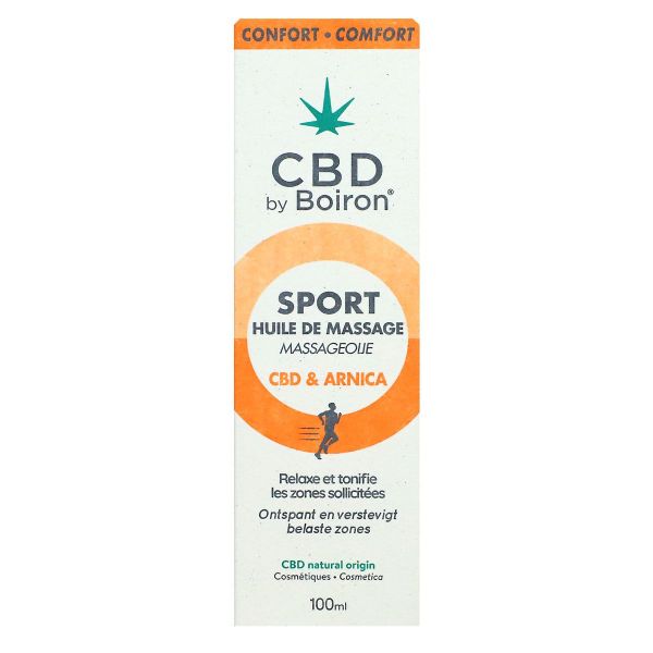 CBD & arnica Sport huile de massage 100ml