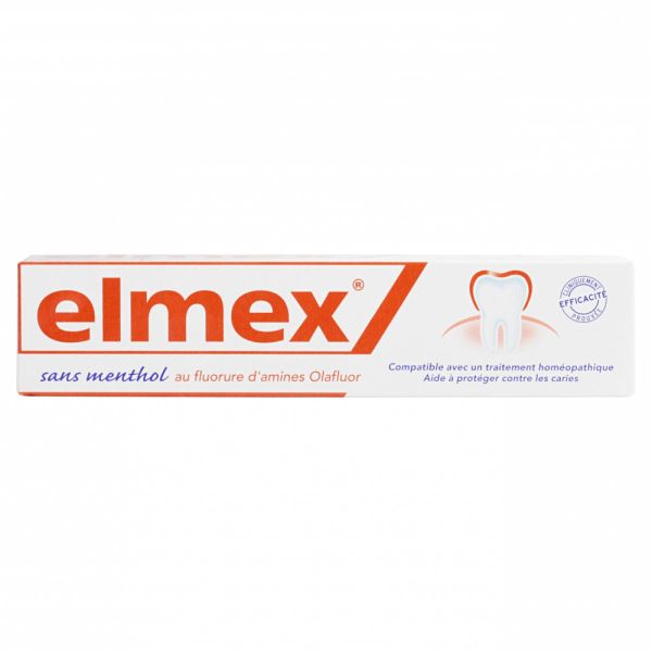 Sans menthol dentifrice 75ml